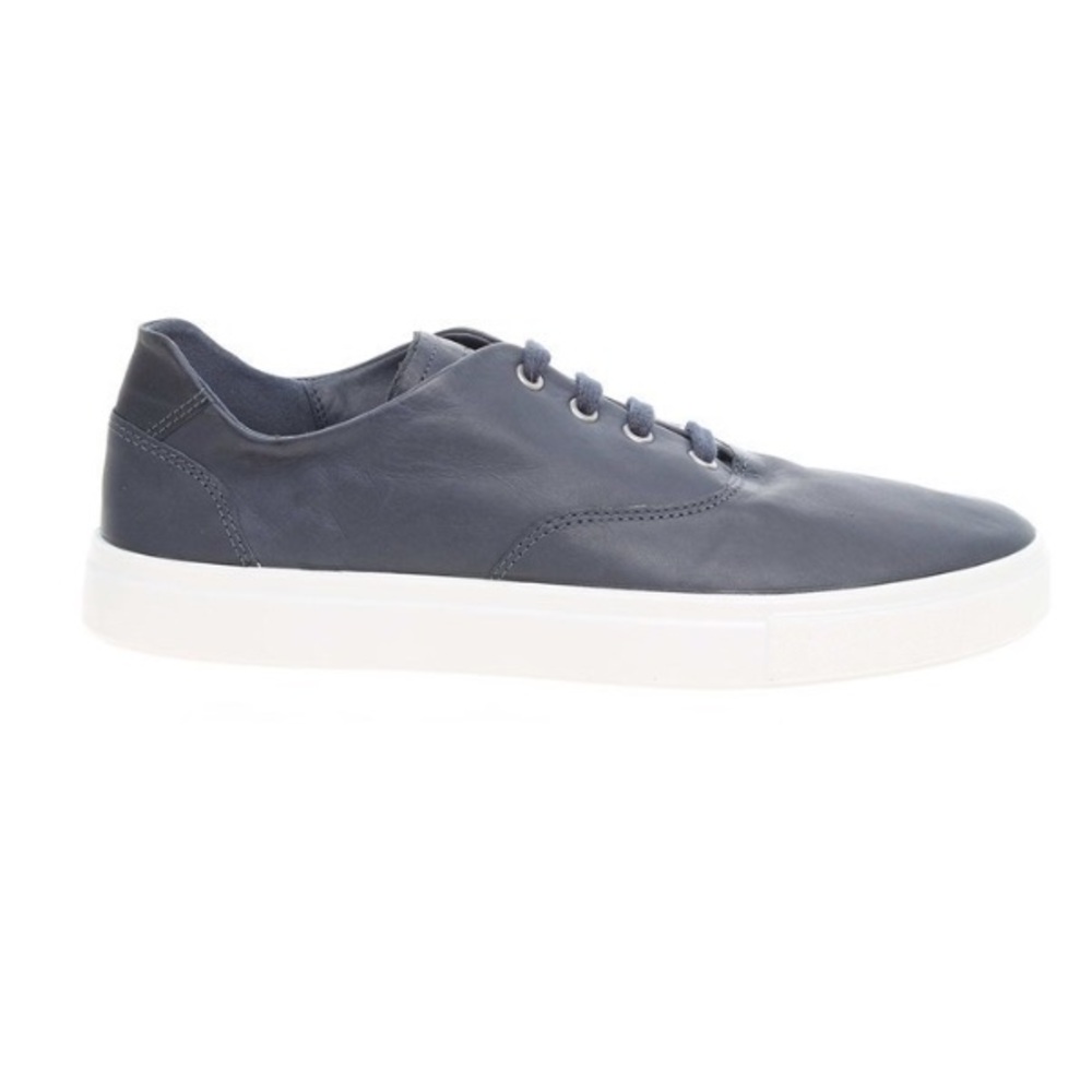 Ecco Kyle Leather Sneakers in Navy Blue - 44